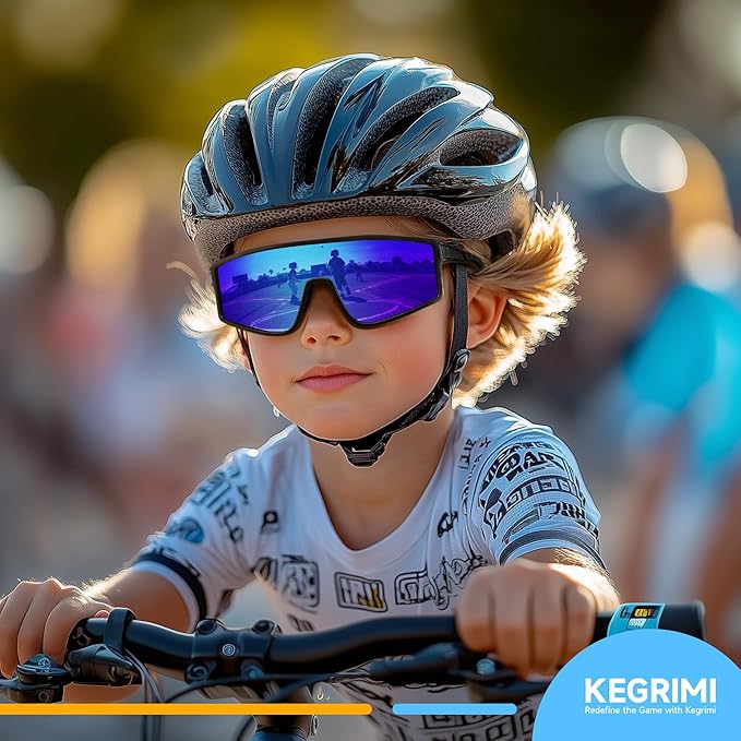 3 Pack Kids Sunglasses Youth Baseball Polarized Sun Glasses Sports Cycling Running for Boys Girls UV Protection
