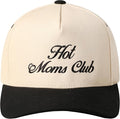 MIRMARU Two-Tone Vintage Canvas Trucker Hats for Men & Women, Adjustable Size Baseball Caps with Trendy Embroidered Design