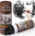Gueevin 25 Pcs Willow Charcoal Sticks, Willow Charcoal, and Fine Art Christmas by Gueevin
