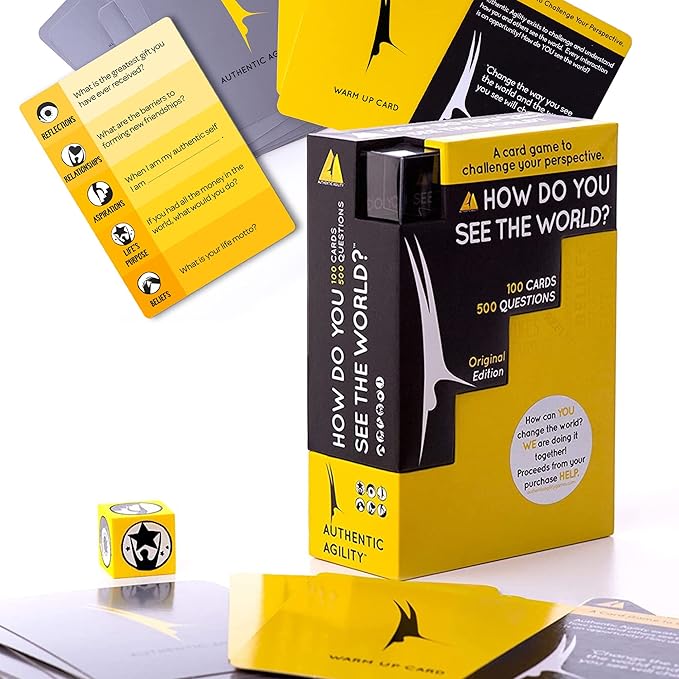 Authentic Agility How Do You See The World – 100-Card Deck by AuthenticAgility