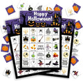 Halloween Bingo Game Cards, 24 Players Halloween Bingo Game by CBFEBCBST