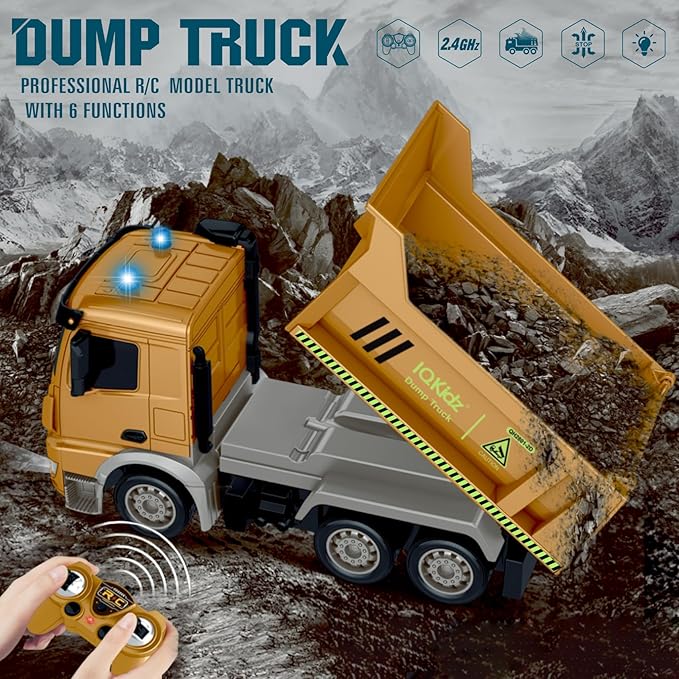 Remote Control Dump Truck Toys - Image 2