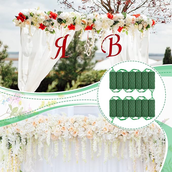 42 Pcs Floral Foam Garland 27.6ft Absorption Flower Holder Plant Foam Flower - Image 6
