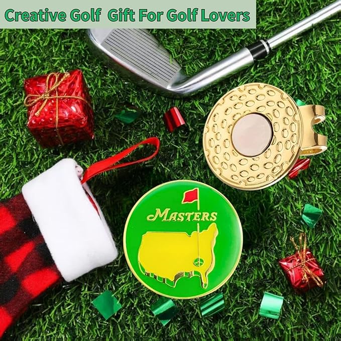 Cracker Golf Ball Marker, Premium Golf Accessories & Funny Golf Gifts for Men Women Golfers