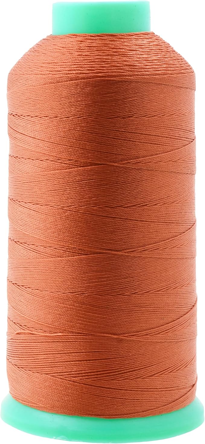 Mandala Crafts Bonded Nylon Thread Rust Heavy Duty Sewing Threads by MandalaCrafts