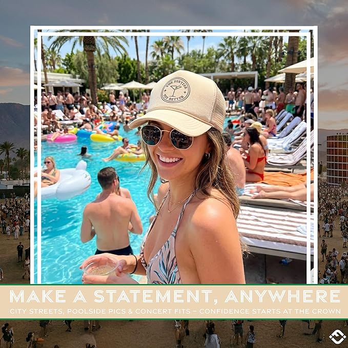 Funky Junque Premium Mesh Snapback Trucker Hat - Stylish Comfort for All - Patriotic, Humor & More