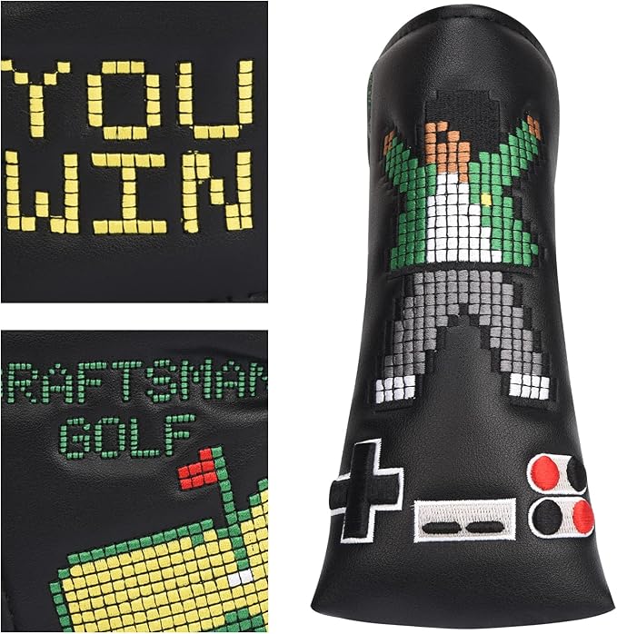 Craftsman Golf Blade Putter Headcover Cover Magnet Magnetic Closure Funny Animal Different Design for Your Choice