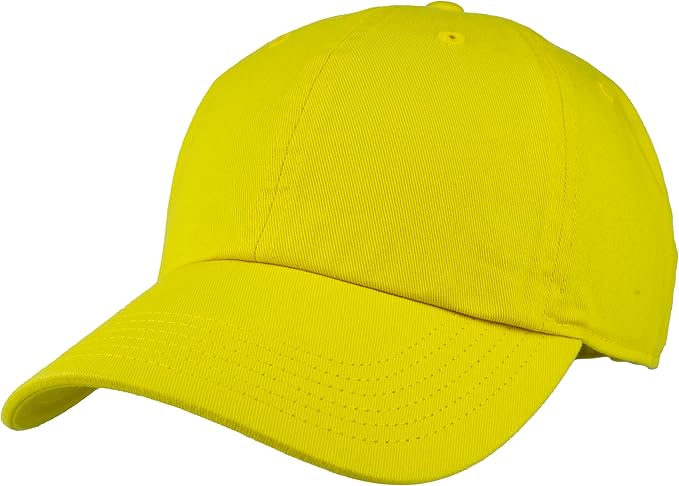 Gelante Baseball Cap Dad Hat 100% Cotton Polo Style Plain Blank Adjustable Size.