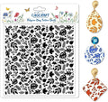 CHGCRAFT Autumn Leaves Pattern Polymer Clay Texture Sheet Plants and Maple by chgcraft