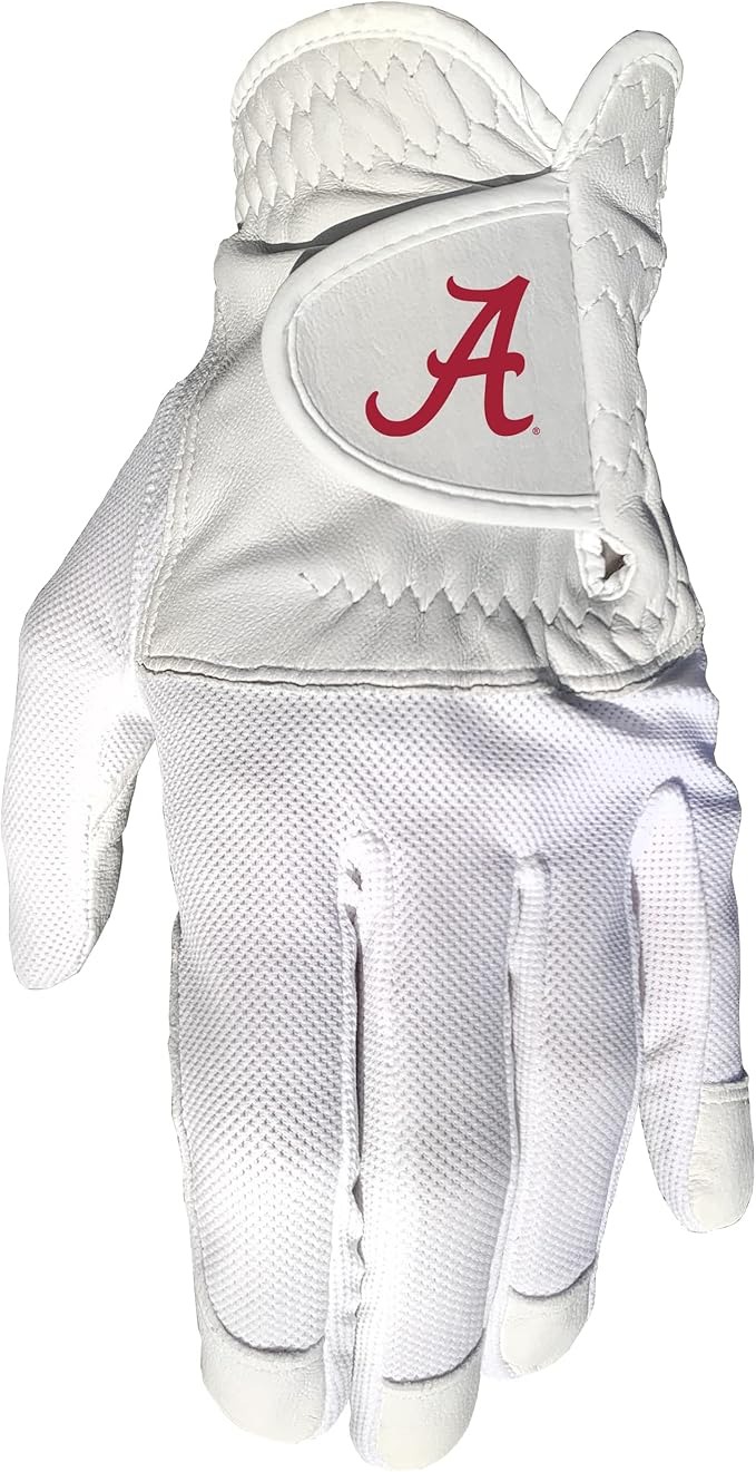 Team Golf Alabama Crimson Tide Golf Glove- OneSize Left Hand Only from