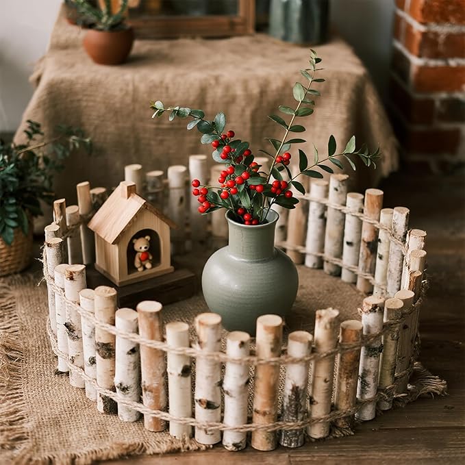 12-Pack White Birch Logs for Fireplace - Image 6
