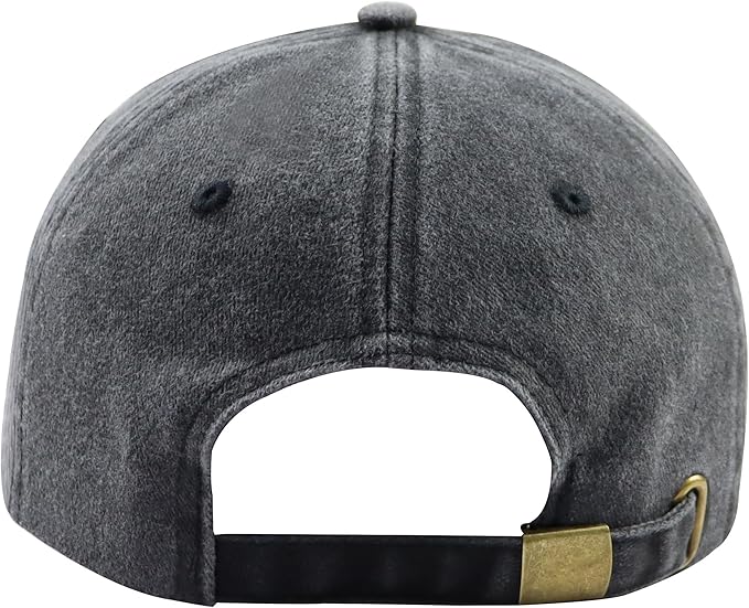 That's What I Do I Play Guitar and I Know Things Hats for Men Women, Adjustable Guitar Decor Leather Patch Baseball Cap