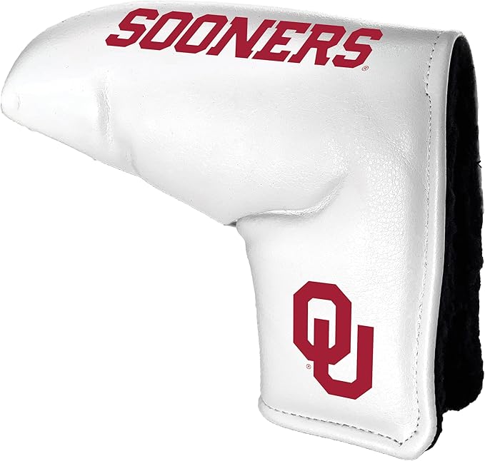 Team Golf NCAA Tour Blade Putter Cover (White), Fits Most Blade Putters, Scotty Cameron, Taylormade, Odyssey, Titleist, Ping, Callaway