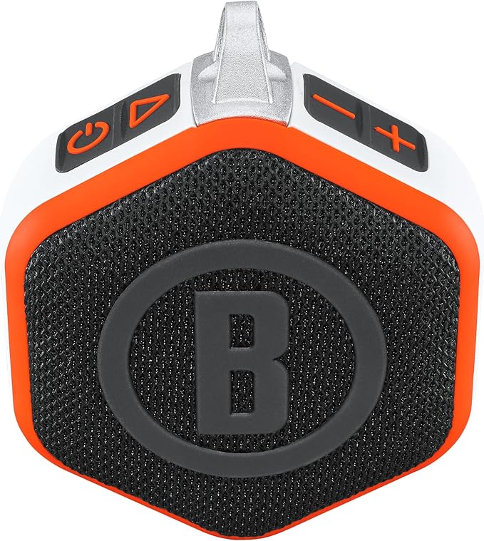 Bushnell Golf Wingman Mini Bluetooth Speaker with GPS Orange