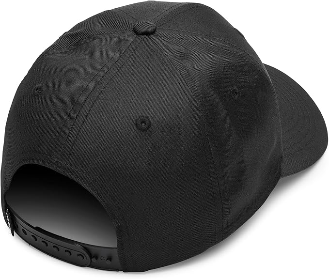 Volcom Unisex Adult Quarter Twill Hat – 6-Panel Adjustable Snapback Baseball Cap with Stone Logo