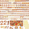 221 Pcs Bulletin Board Letters Round Alphabet Number Punctuation Symbol Combo by Humyoun