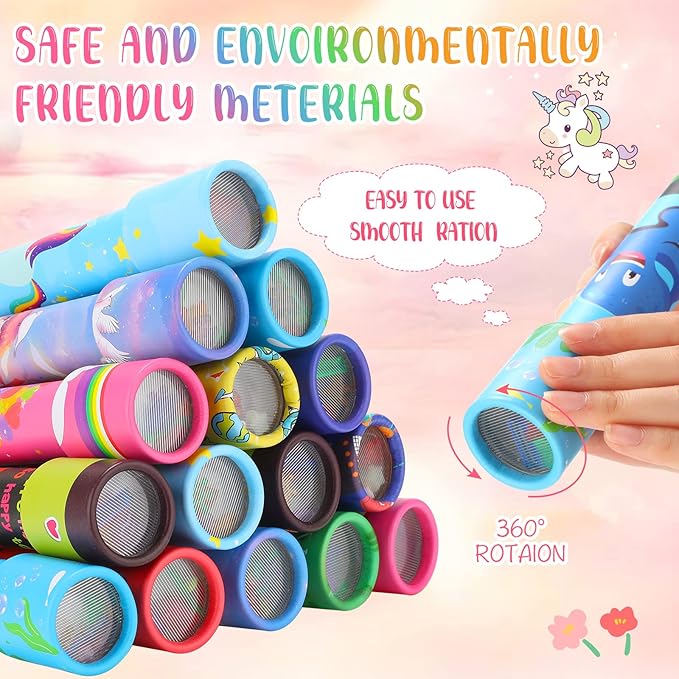 15 Pcs Classic Kaleidoscopes Kids Birthday Party Favor Old Fashioned Vintage - Image 4