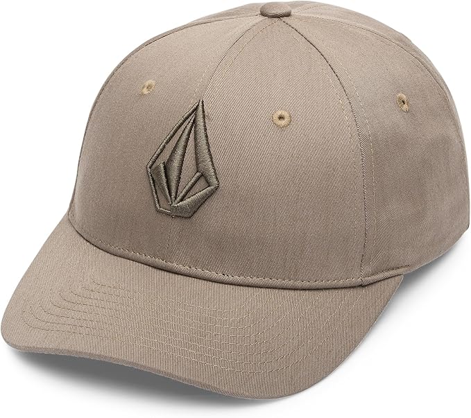 Volcom Unisex Adult Quarter Twill Hat – 6-Panel Adjustable Snapback Baseball Cap with Stone Logo