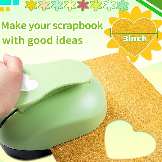 Heart Hole Punch, 3 inch Heart Punch, Hearts Punches - Image 2