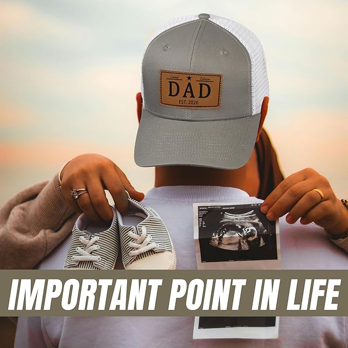 New Dad Gifts Fathers Day Hats First Time for Men,2026 DAD Cap