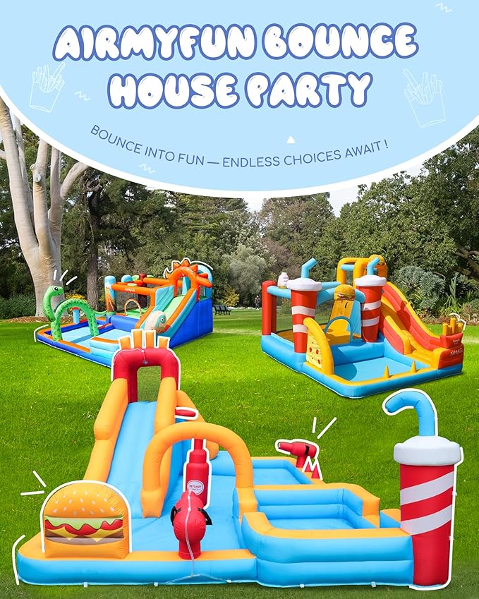 AirMyFun Inflatable Water Park, Water Slides - Image 4