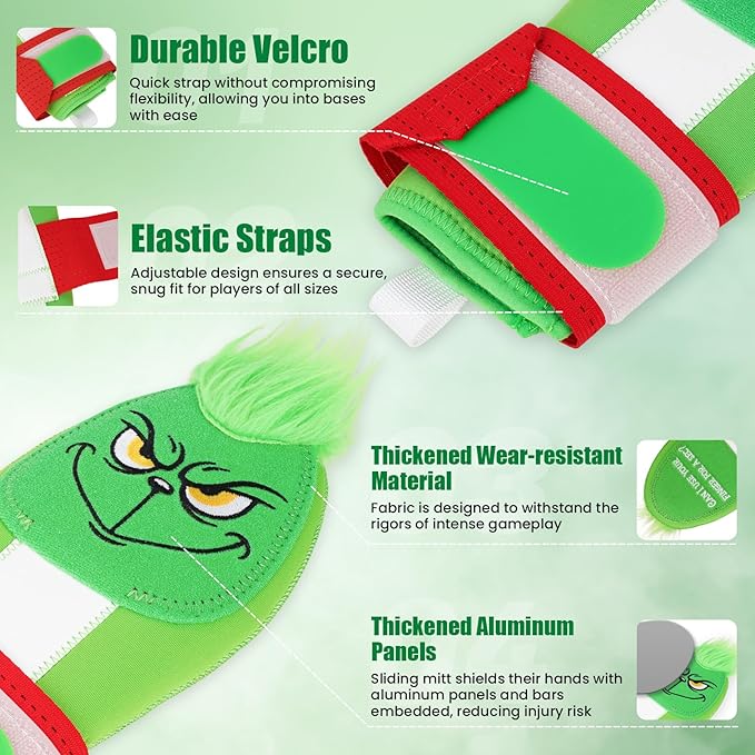 Baseball Sliding Mitt - Sliding Mitt for Youth - Drippy Drip Accessory Scary HaHa