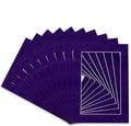 Pack of Ten Acid Free 11x14 Mats Bevel Cut by Poster+Palooza