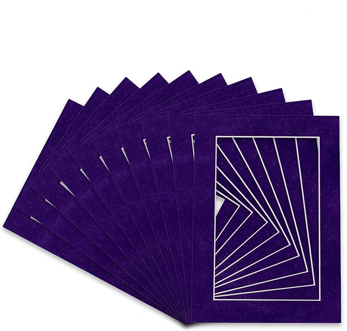 Pack of 25 Acid Free 11x14 Mats Bevel Cut by Poster+Palooza