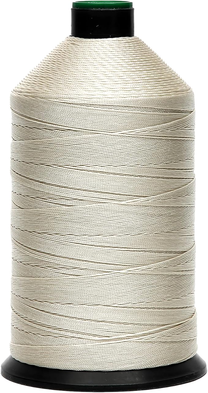 Extra Strong Bonded Nylon Thread #207 Tex210 – 16 OZ, Versatile Stitching by HILOHILO
