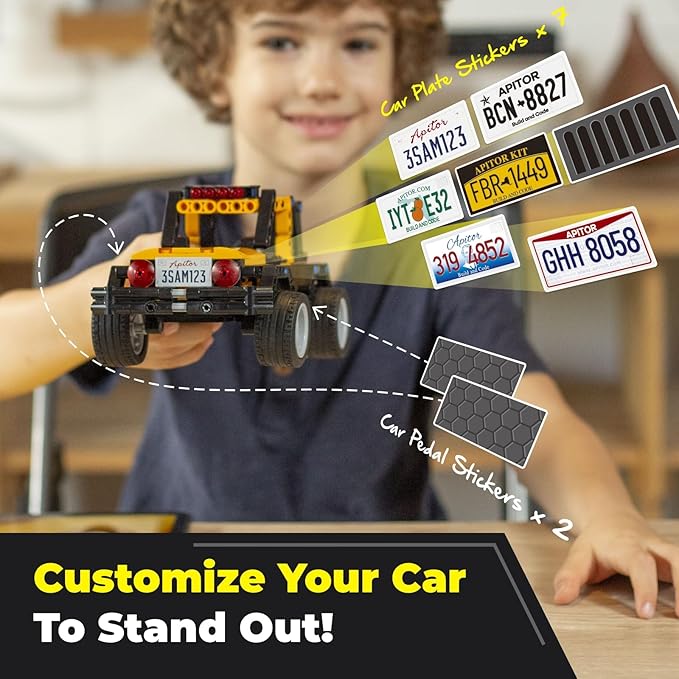 Robot R 4-in-1 Robot Building Kit, APP Remote Control STEM Coding Toys - Image 6