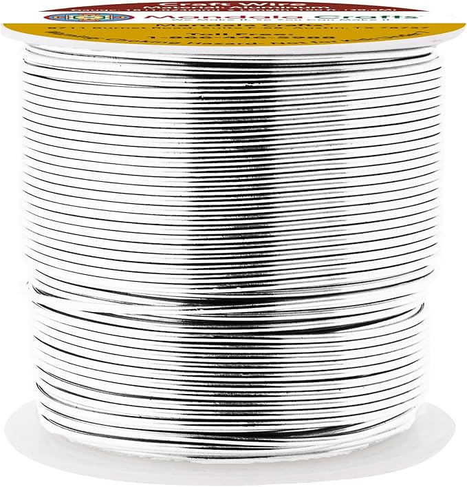 Mandala Crafts 18 Gauge Anodized Aluminum Craft Wire by MandalaCrafts