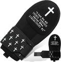 FYSUIMU Christian Sliding Mitt Left Right Hand Adjustable Protective Gear Bible Verse Cross Softball Baseball Guard Accessories