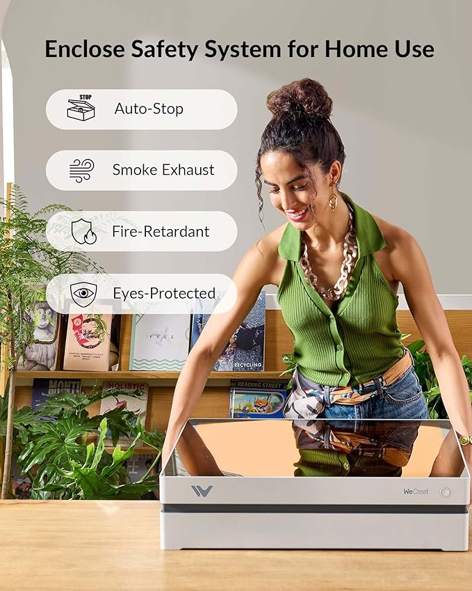WECREAT Vista 2W Laser Engraver, 0.03 x 0.03mm Ultra Precision, - Image 7