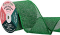 Mandala Crafts Green Burlap Wired Ribbon 3 Inches Wide Jute Ribbons by MandalaCrafts