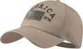 IIN American Flag Baseball Cap for Men Women Low Profile USA Army Tactical Operator Military Plain Dad Hat
