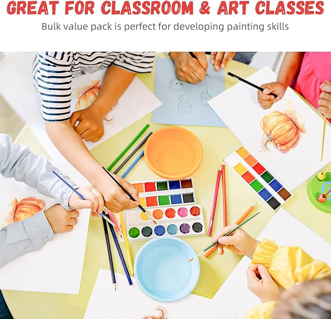 Simetufy 30 Pack 8x10 Inch Painting Canvas, Blank Cotton Canvas Panels Bulk - Image 5