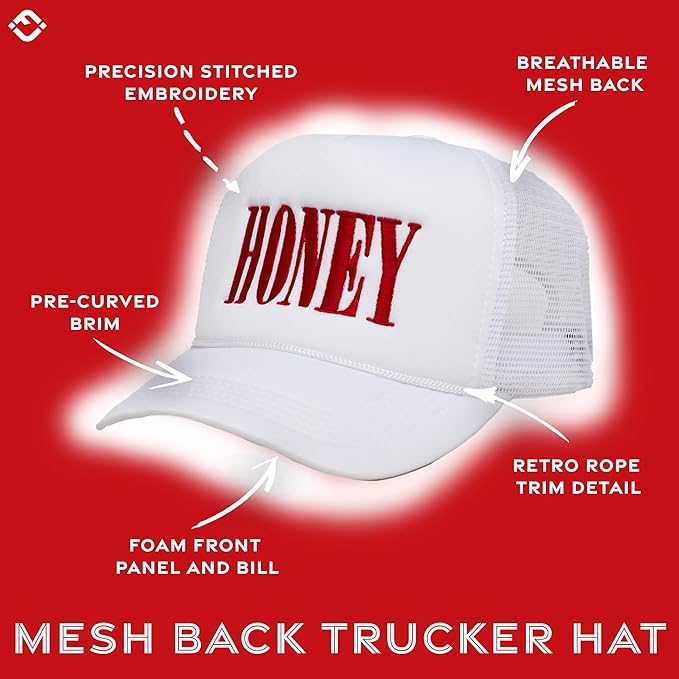 Funky Junque Premium Mesh Snapback Trucker Hat - Stylish Comfort for All - Patriotic, Humor & More
