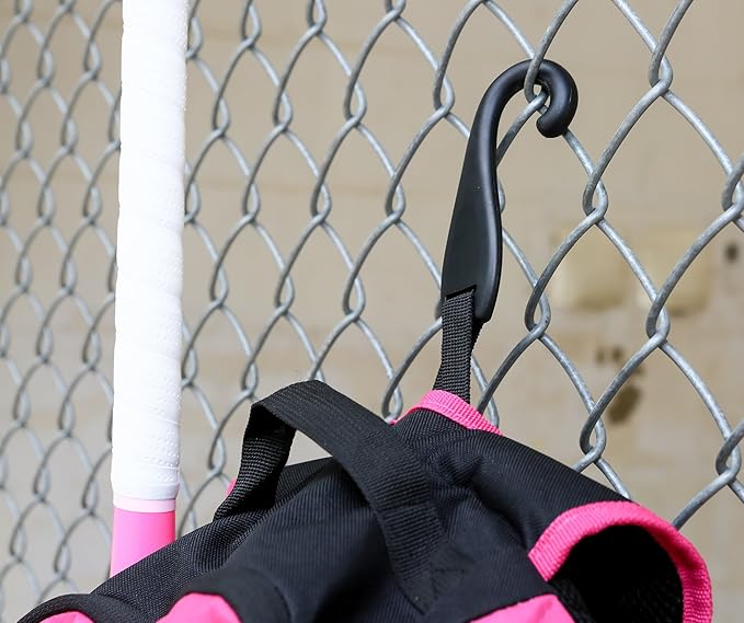 Athletico Youth Baseball Bag - Bat Backpack for Baseball, T-Ball & Softball Equipment & Gear | Holds Bat, Helmet, Glove | Fence Hook