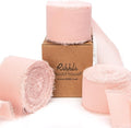 Ribbli Blush Pink Chiffon Ribbon by Ribbli