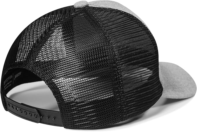 American Flag Trucker Hat, Patriotic Baseball Cap for Men & Women, Breathable Mesh Adjustable Snapback, USA Flag Patch