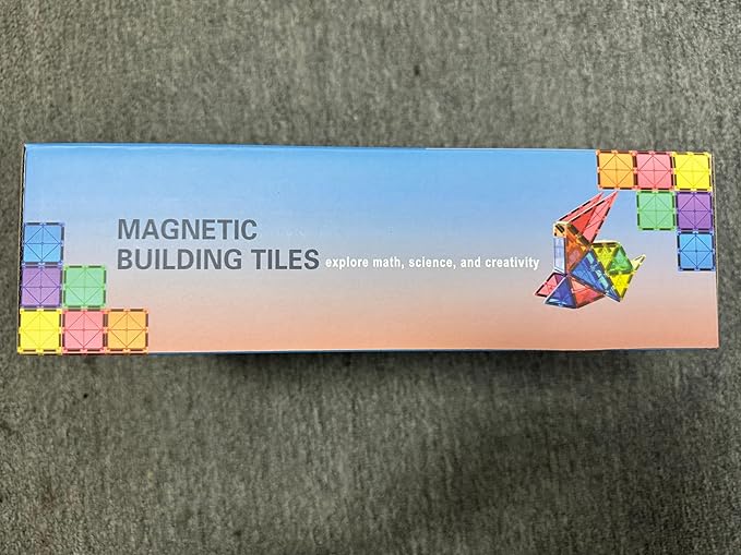 100PCS Magnetic Tiles STEM Building Toys Set - Image 10