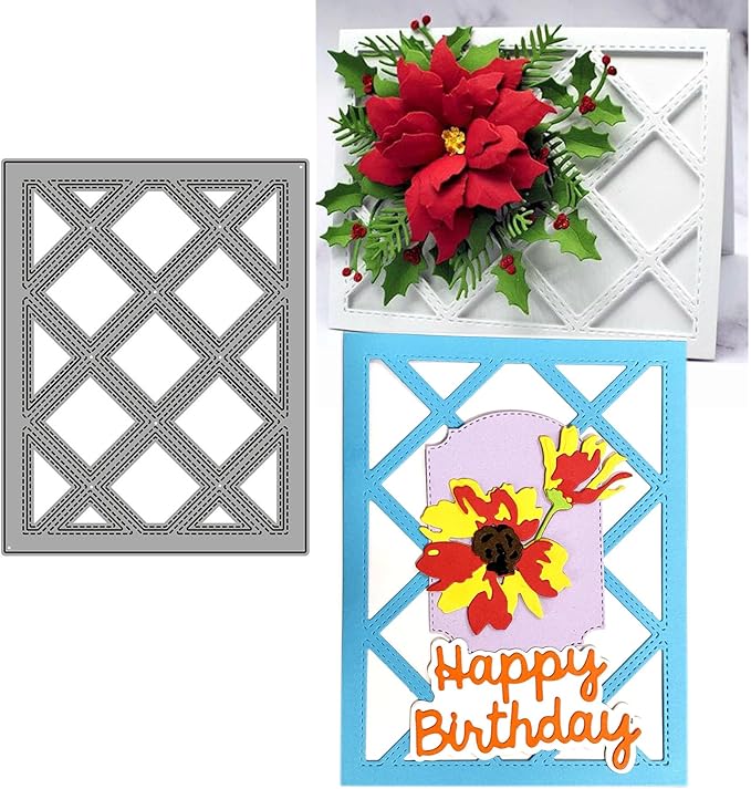 Mvchifay Cutting Dies for Card Making Metal Die-Cuts Scrapbooking Tool Hollow - Image 2