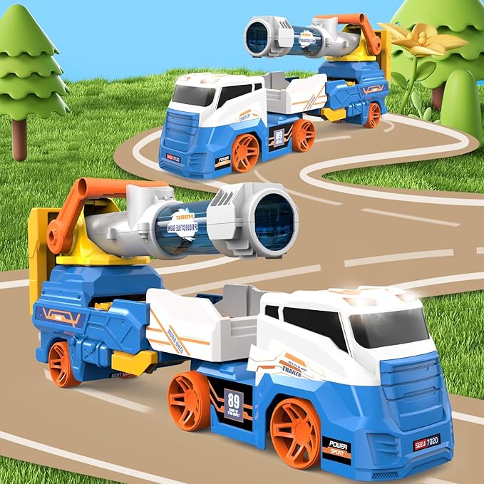 Dwi Dowellin Truck Toys for Kids, - Image 6