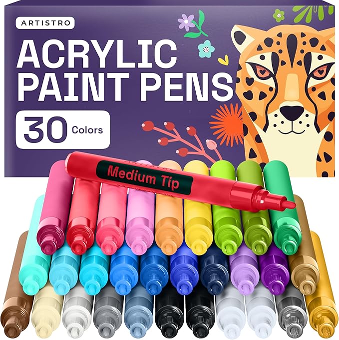 ARTISTRO - Fabric Paint pens and Paint Markers – Permanent Fabric Decorating by ARTISTRO