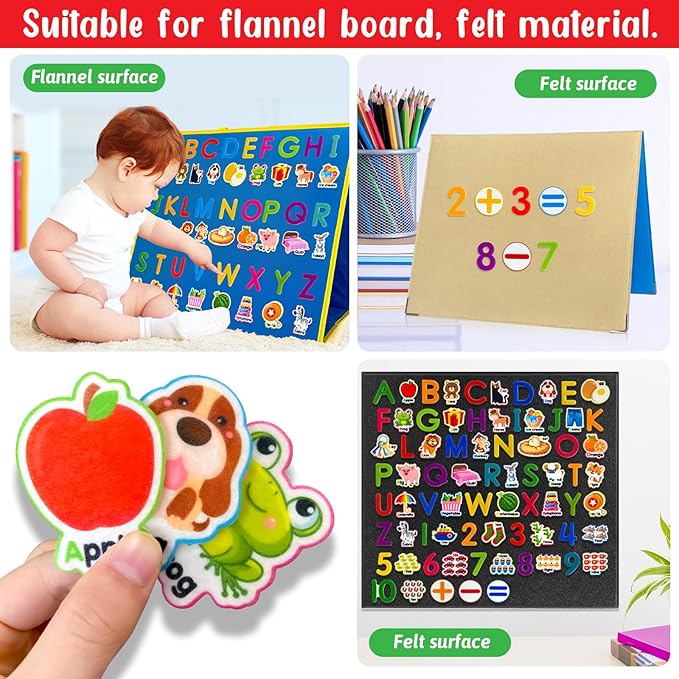 Felt Learning Letters and Numbers - Image 3