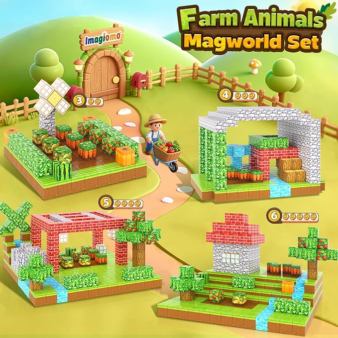150PCS Magnetic Blocks - Image 4