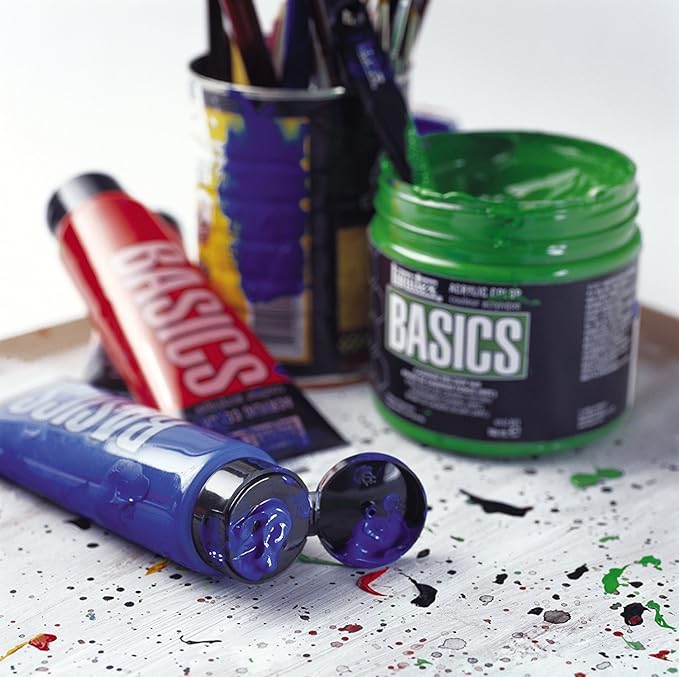 Liquitex BASICS Acrylic Paint, 118ml Tube, Raw Umber - Image 3