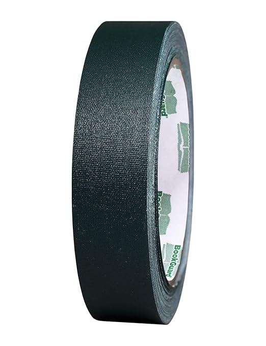 BookGuard 1 Inch Premium Bookbinding Repair Cloth Tape, 15 Yard Roll, Forest by ChromaLabel
