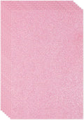 PATIKIL 2mm Thick Non Adhesive Glitter Foam Sheet 16x24inch Pink, EVA Shiny by PATIKIL