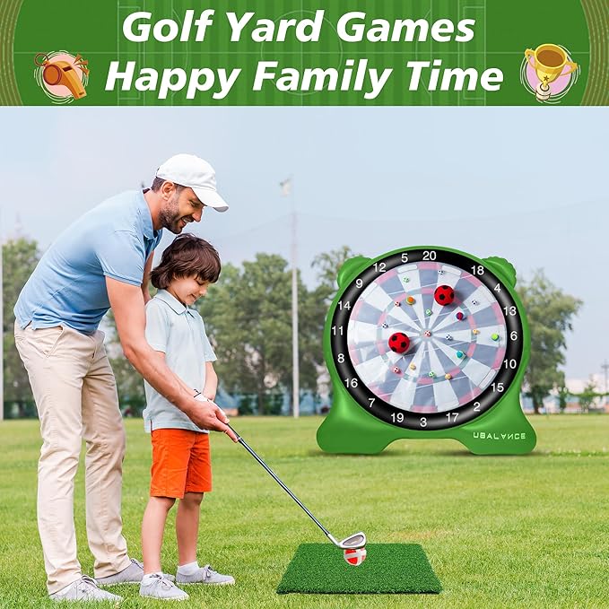 UBALANCE Giant Inflatable Dart Board, Outdoor Dartboard Yard Games - Image 5